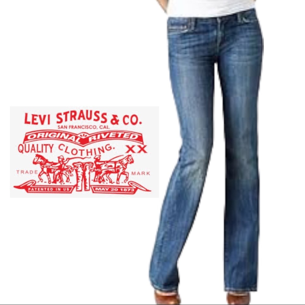 Levi's 553 Mid Rise Boot Size 4M (27W